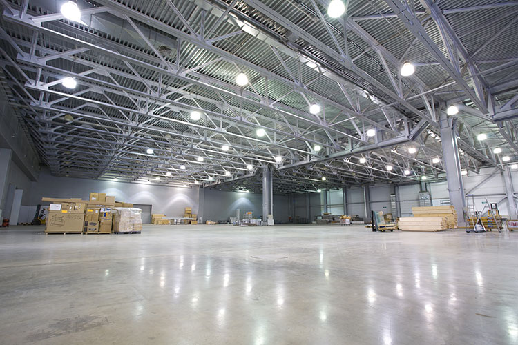 Freight and warehouse operation in a Brampton facility