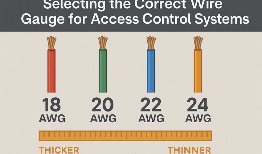 Selecting the Correct Wire Gauge for Access Control Systems