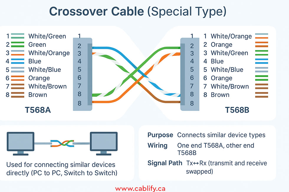 Cross-Over-Cable