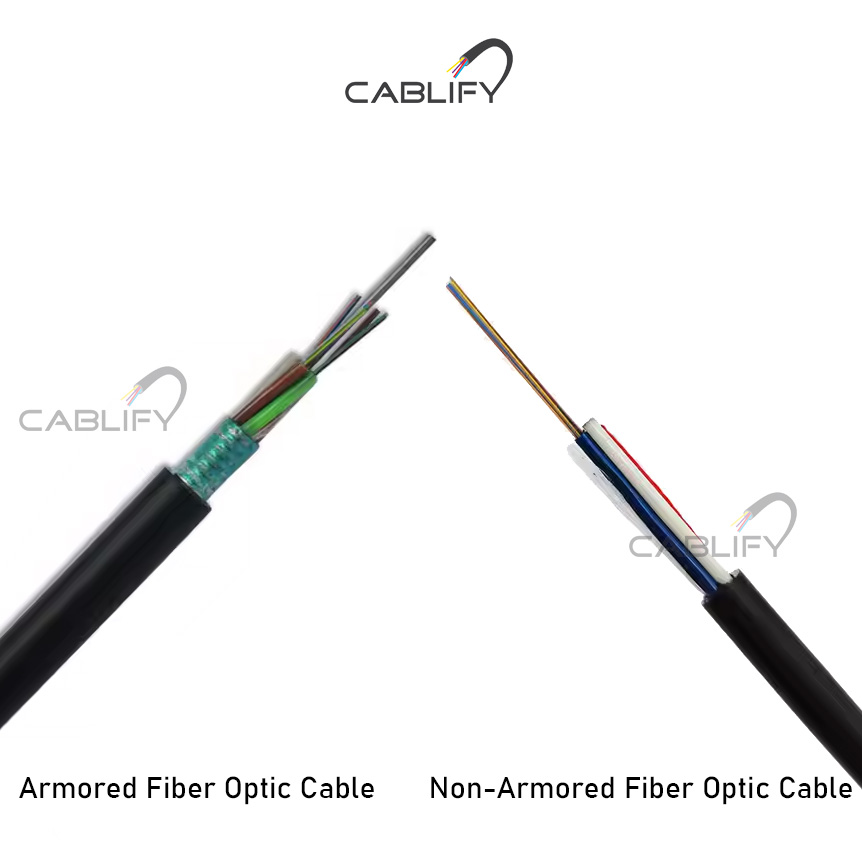 Armored vs. Unarmored Fiber Optic Cables
