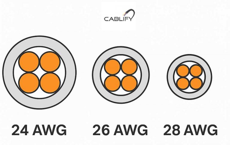 24AWG vs 26AWG vs 28AWG cat6 Cable