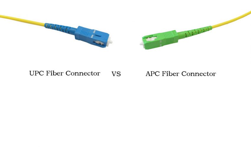 UPC vs APC fiber Connector