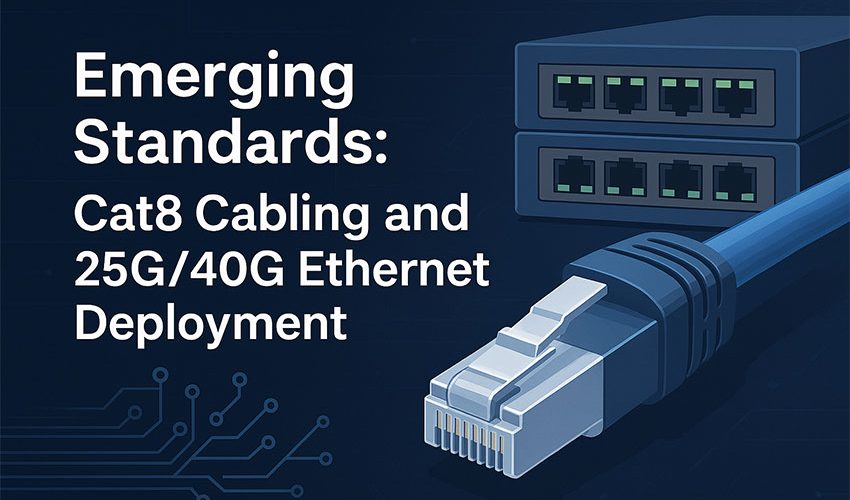 Cat8 Cabling and 25G 40G Ethernet Deployment