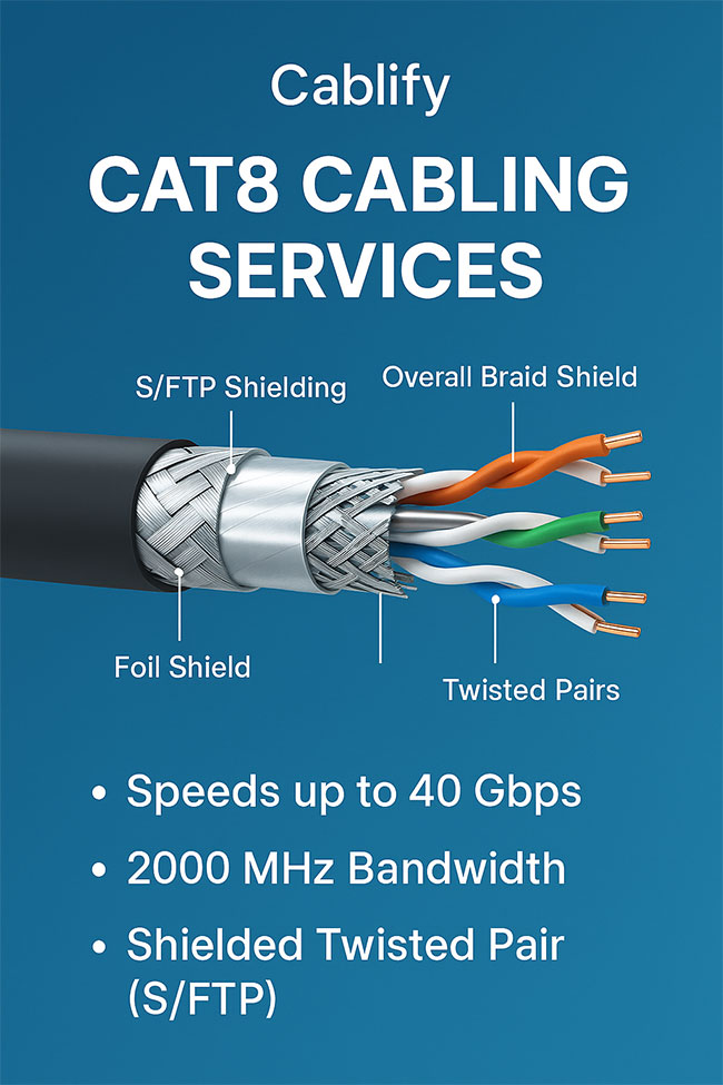 Cat8 Cabling services Toronto