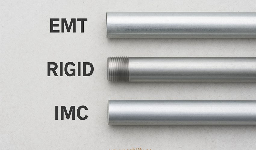 EMT vs Rigid vs IMC Conduit