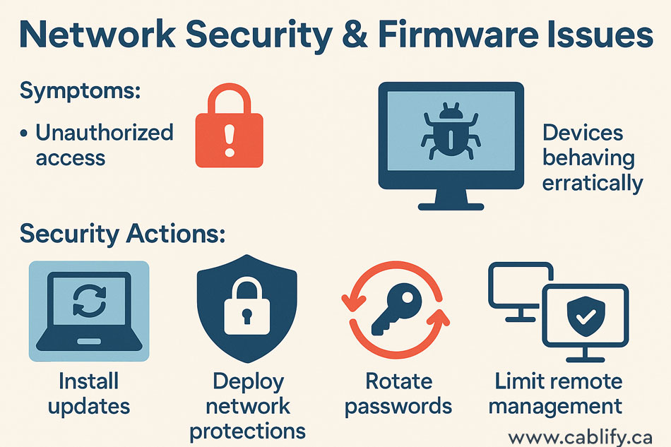 Network Security and Firmware Issues
