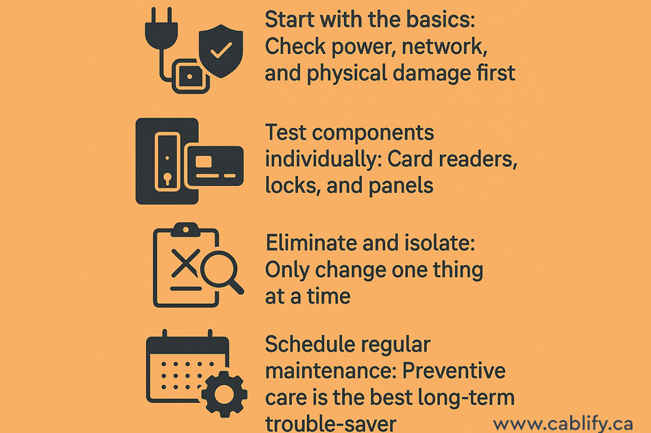 Quick Reference Troubleshooting Checklist
