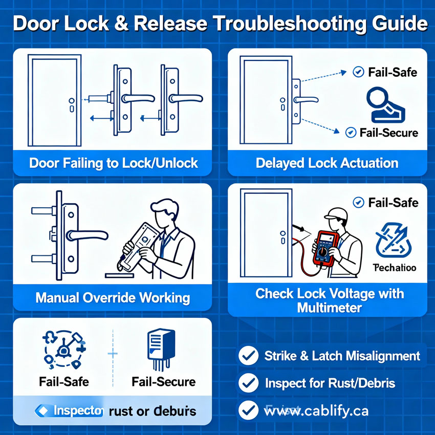 Door Lock & Release Mechanism Problems