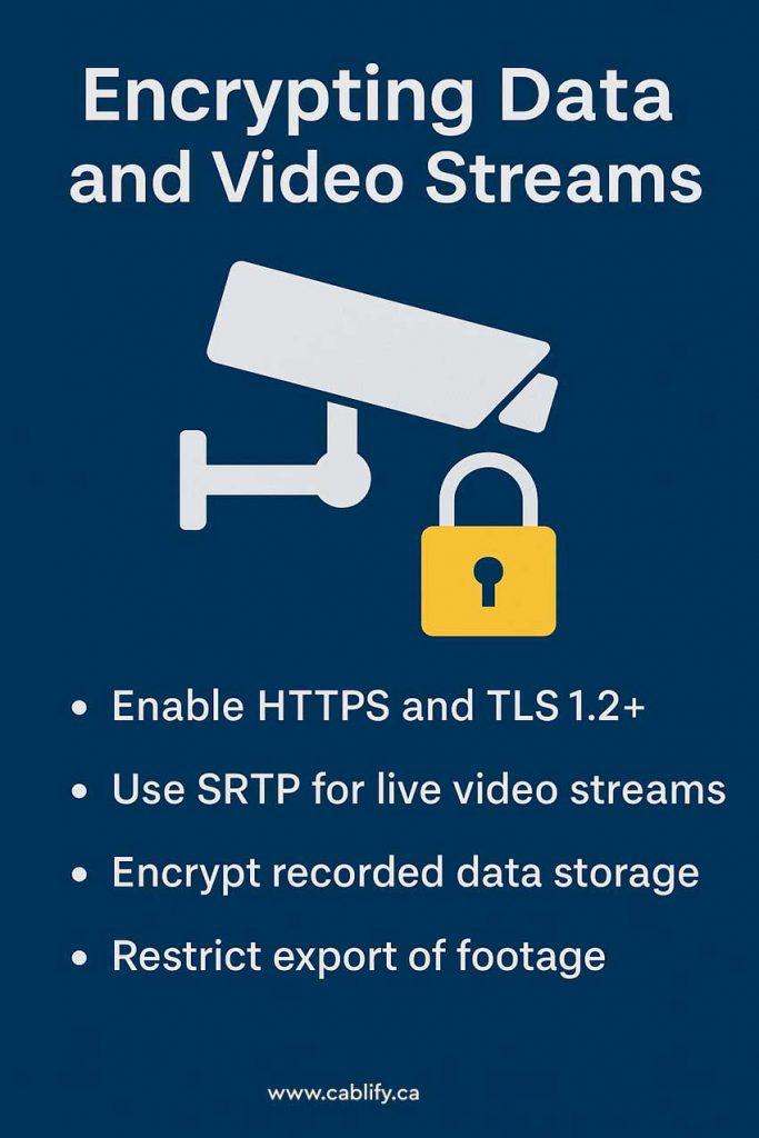 encrypt data and video streams