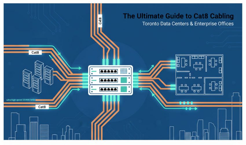 Guide to Cat8 Cabling for Toronto Data Centers and Enterprise Offices
