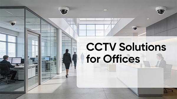 Office CCTV security camera installation in Toronto