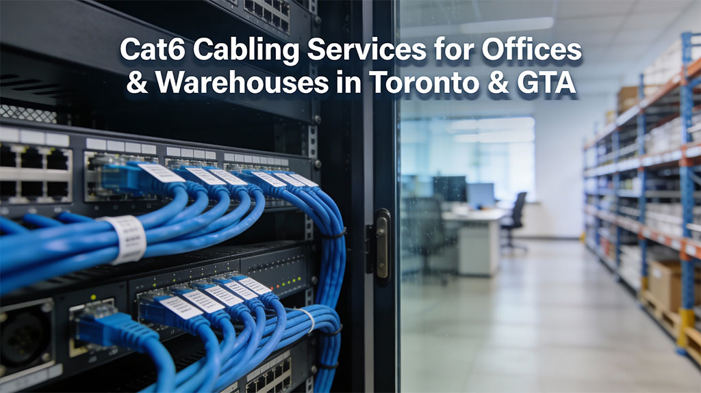 Cat6 Data Cabling Toronto
