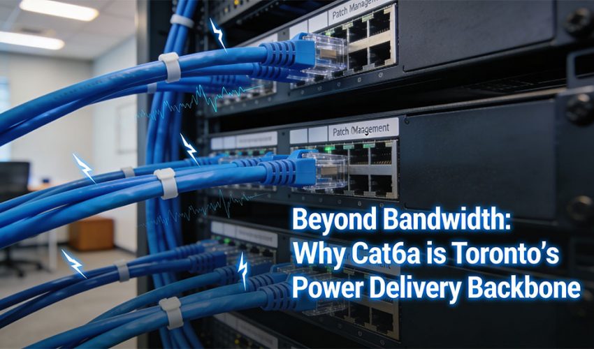 Cat6a is the Only Safe Choice for High-Power PoE