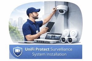 UniFi Protect Surveillance System Installation