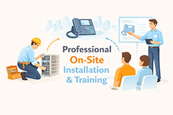 VOIP On-Site Installation & Training