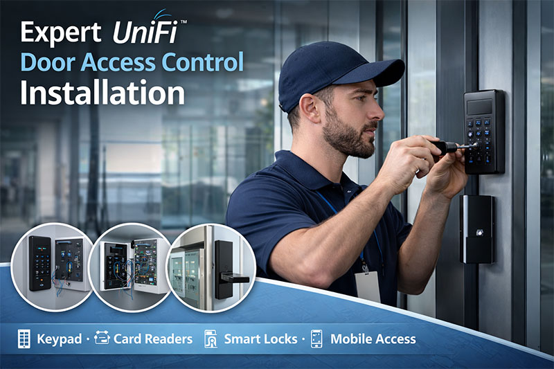unifi door access Installation
