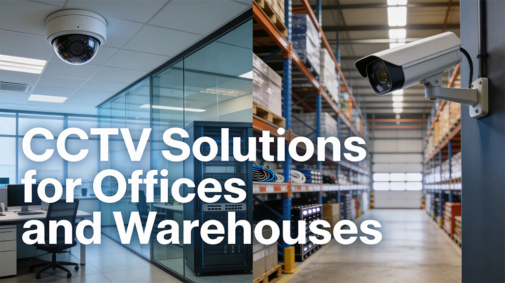 CCTV solutions for the offices and warehouses