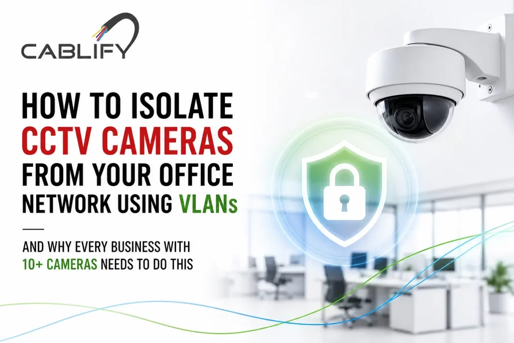 How to Isolate CCTV Cameras from Your Office Network Using VLANs
