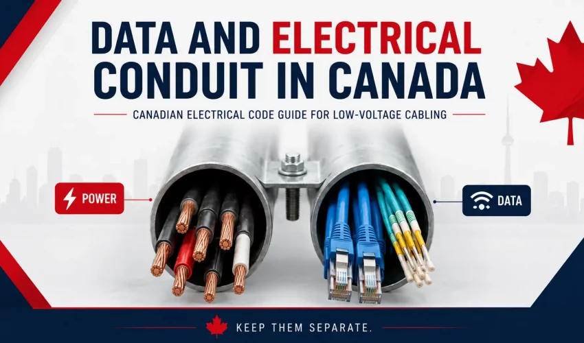 data and electrical conduit Canada