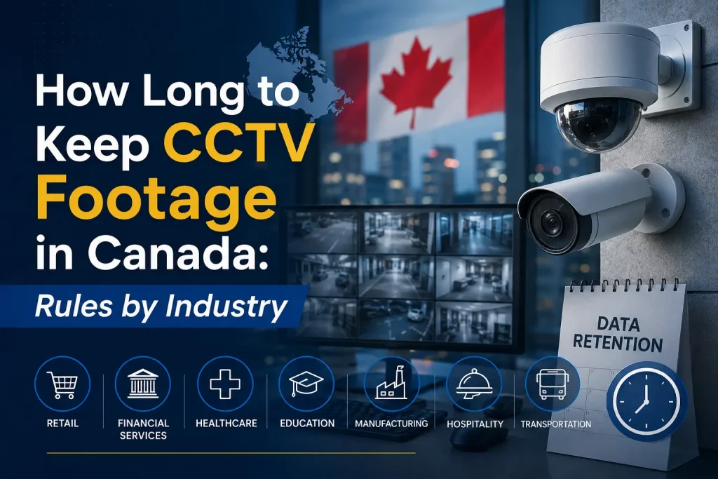 how long to keep CCTV footage Canada