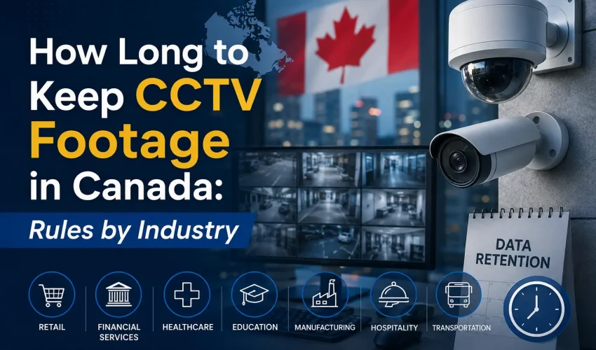 how long to keep CCTV footage Canada