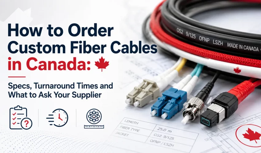order custom fiber cable