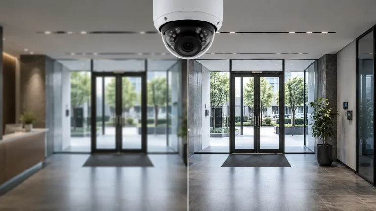 5MP vs 4K security camera image quality comparison for business