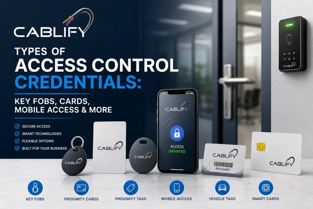 Access Control Credentials Guide