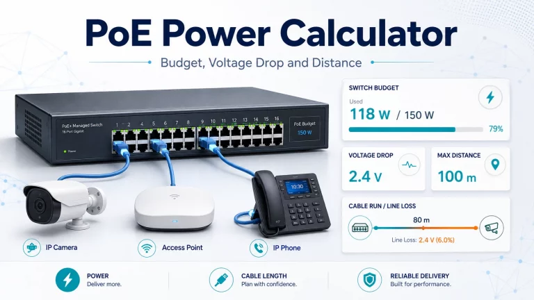 PoE power calculator