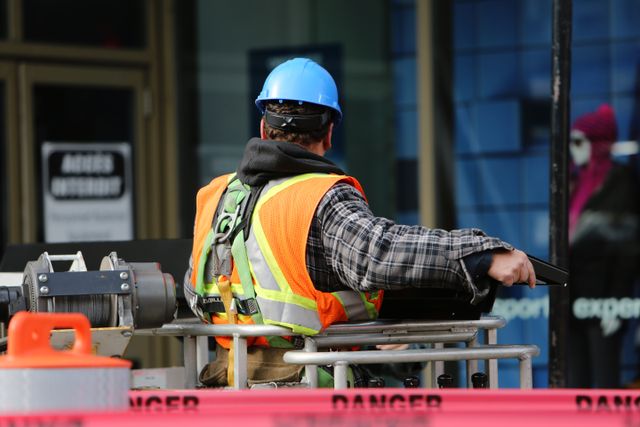 Cablify electrical contractor working on a commercial installation in Toronto